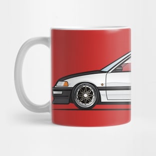 white ef Mug